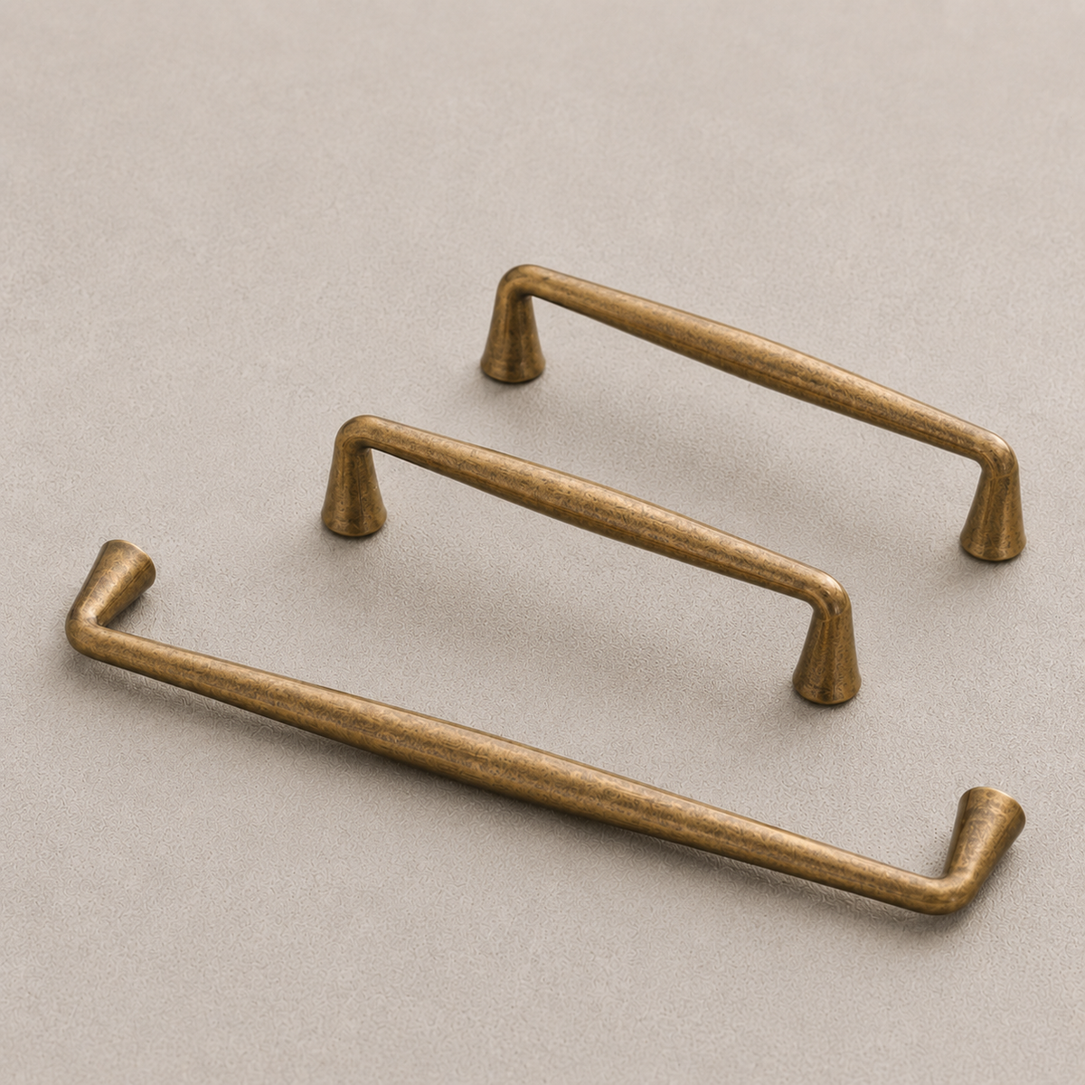 Antique Bronze Cabinet Knob and Pull